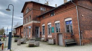 Bahnhoif in Wiesenburg (Bild: rbb/Karsten Zummack)