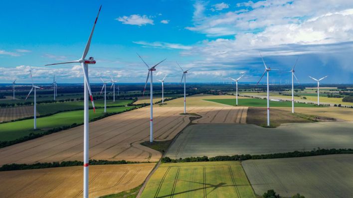 Windräder im Osten Brandenburgs