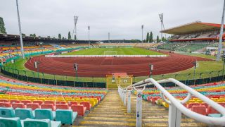 Blick in den Friedrich-Ludwig-Jahn-Sportpark