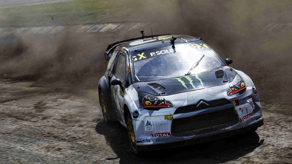 Rallycross-Weltmeister Peter Solberg am 24.05.2015 in Lydden Hill (Quelle: imago/PanoramiC)