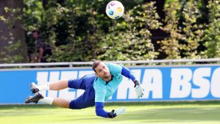 Hertha-Torhüter Marius Gersbeck (imago images/Engler)