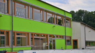 Symbolbild: Grund- und Oberschule im Spreewaldort Burg (Quelle: dpa/Patrick Pleul)