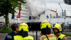 Archivbild: Großbrand in Berlin Lichterfelde in einem Industriekomplex der Diehl Group. (Quelle: imago images/Schwarz)