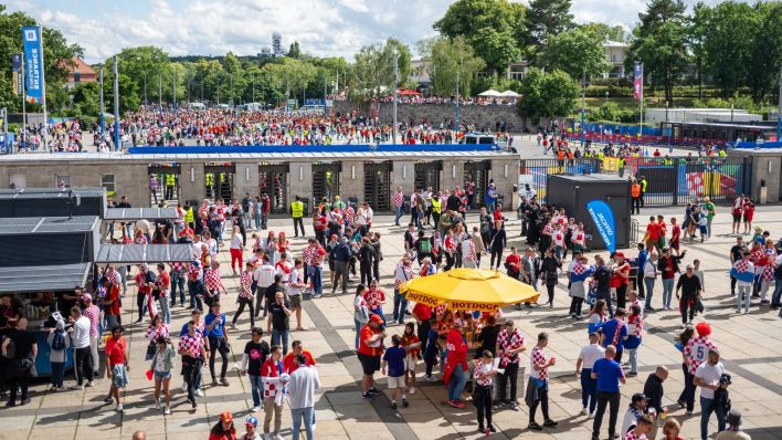 EM-Spiel am 15.6.24 im Berliner Olympiastadion (Bild: imago images/Matthias Koch)