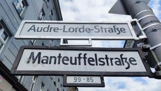 Manteuffelstraße in Kreuzberg heißt ab Freitag Audre-Lorde-Straße (Quelle: dpa)