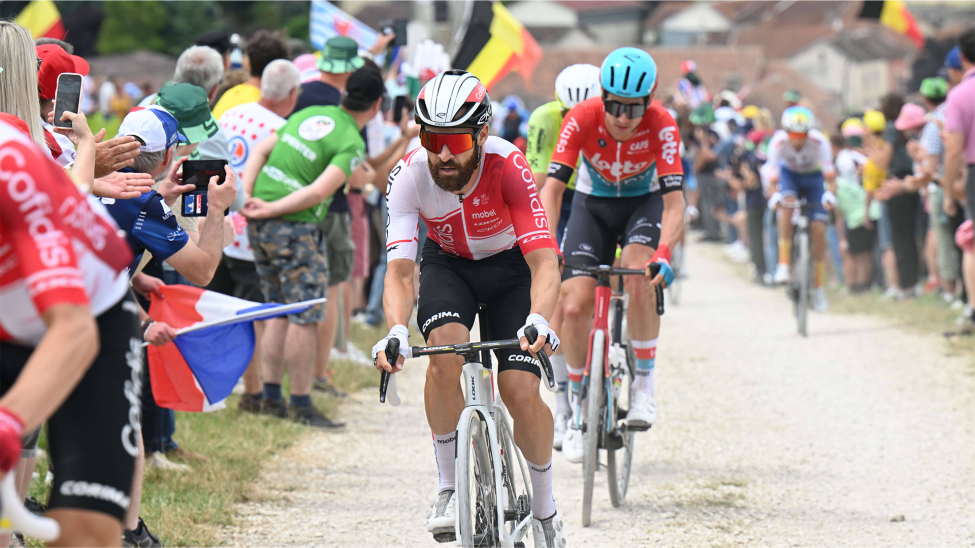 Simon Geschke bei seiner letzten Tour de France. (Foto: IMAGO / Sirotti)