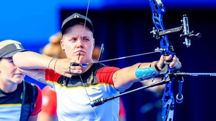 Bogenschützin Michelle Kroppen (Foto: IMAGO / Nordphoto)