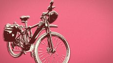 Illustration Am Späti:Ein abgestelltes Fahrrad(Quelle:rbb)