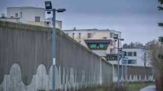 Gefängnismauer der JVA Tegel