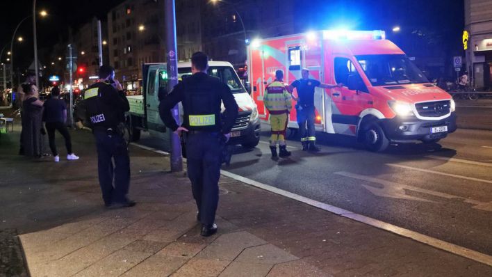 Gefährliche Körperverletzung am 06.08.204 auf der Hermannstraße in Berlin-Neukölln. (Quelle: Morris Pudwell)