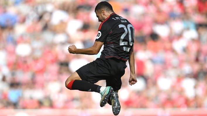 Laszlo Benes, Spieler des 1. FC Union Berlin (Quelle: IMAGO / Revierfoto)