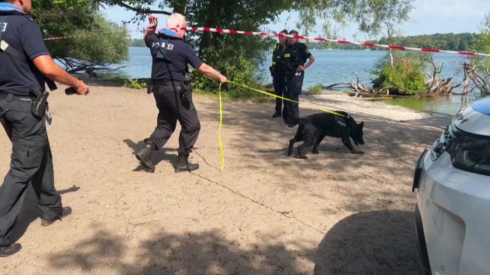 Suche nach vermisstem 29-Jährigen im Berliner Wannsee geht am Freitag weiter. (Quelle: rbb)