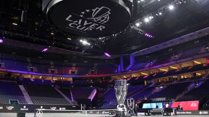 Der Laver Cup in der Arena am Ostbahnhof (imago images/nordphoto)