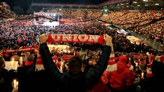 Weihnachtssingen beim 1. FC Union Berlin (imago images/nordphoto)