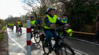 Fahrradstraße in Eberswalde