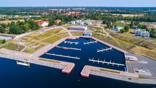 Der Hafen von Großräschen (Bild: dpa)