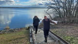 Glasaale werden an der Talsperre Spremberg eingesetzt